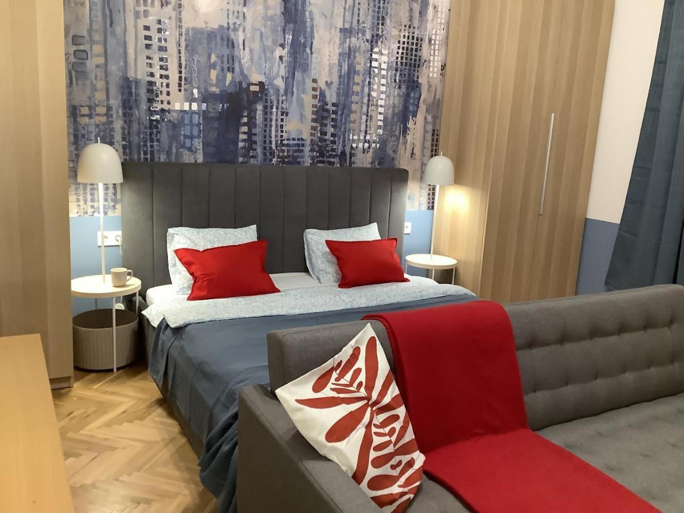 Designer Downtown Apartment Budapest Luaran gambar